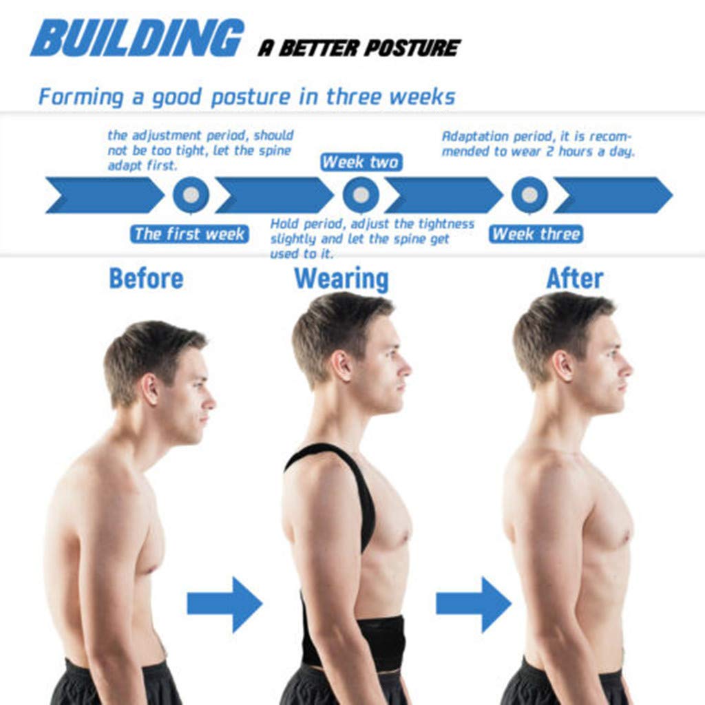 ✅ Adjustable Posture Support Belt